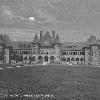 Hospital Building at Massillon State Hospital under the moonlight