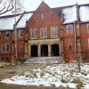 KWPS at McKinley hall at the Massillon State Hospital on a cold winter's day.